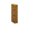 ABERDEEN Assembled 6 in. W x 30 in. H x 12 in. D Plywood Wall End Cabinet in Caramel | Kunal Kitchens
