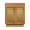 ABERDEEN Ready to Assemble 27 in. W x 34.5 in. H x 24 in. D Plywood Base Cabinet in Caramel | Kunal Kitchens