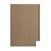 Aberdeen Ready to Assemble 27 in. W x 34.5 in. H x 24 in. D Plywood Blind Base Corner Cabinet Left in Caramel