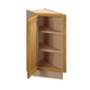 ABERDEEN Ready to Assemble 12 in. W x 34.5 in. H x 24 in. D Plywood Base Transitional Cabinet Left in Caramel | Kunal Kitchens