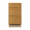 ABERDEEN Ready to Assemble 18 in. W x 34.5 in. H x 24 in. D Plywood Drawer Base Cabinet in Caramel | Kunal Kitchens