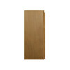 ABERDEEN Ready to Assemble 18 in. W x 30 in. H x 12 in. D Plywood Glass Door Wall Cabinet w/ Finished Interior in Caramel | Kunal Kitchens
