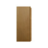ABERDEEN Ready to Assemble 30 in. W x 30 in. H x 12 in. D Plywood Glass Door Wall Cabinet w/ Finished Interior in Caramel | Kunal Kitchens
