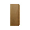 ABERDEEN Ready to Assemble 30 in. W x 36 in. H x 12 in. D Plywood Glass Door Wall Cabinet w/ Finished Interior in Caramel | Kunal Kitchens
