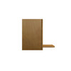 ABERDEEN Ready to Assemble 30 in. W x 18 in. H x 12 in. D Plywood Wall Microwave Cabinet w/Shelf in Caramel | Kunal Kitchens