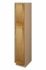 ABERDEEN Ready to Assemble 15 in. W x 90 in. H x 24 in. D Plywood Tall Cabinet w/(2) Roll-out Trays in Caramel | Kunal Kitchens