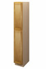 ABERDEEN Ready to Assemble 15 in. W x 96 in. H x 24 in. D Plywood Tall Cabinet w/(2) Roll-out Trays in Caramel | Kunal Kitchens