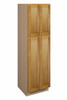 ABERDEEN Ready to Assemble 24 in. W x 84 in. H x 24 in. D Plywood Tall Cabinet in Caramel | Kunal Kitchens