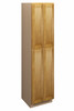 ABERDEEN Ready to Assemble 24 in. W x 96 in. H x 24 in. D Plywood Tall Cabinet w/(4) Roll-out Trays in Caramel | Kunal Kitchens