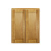 ABERDEEN Ready to Assemble 24 in. W x 30 in. H x 12 in. D Plywood Wall Cabinet in Caramel | Kunal Kitchens