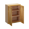 Aberdeen Ready to Assemble 24 in. W x 36 in. H x 12 in. D Plywood Wall Cabinet in Caramel
