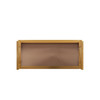 Aberdeen Ready to Assemble 33 in. W x 15 in. H x 12 in. D Plywood Wall Cabinet in Caramel