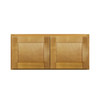 ABERDEEN Ready to Assemble 33 in. W x 15 in. H x 24 in. D Plywood Wall Cabinet in Caramel | Kunal Kitchens