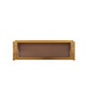 ABERDEEN Ready to Assemble 36 in. W x 12 in. H x 24 in. D Plywood Wall Cabinet in Caramel | Kunal Kitchens