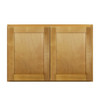 ABERDEEN Ready to Assemble 36 in. W x 24 in. H x 24 in. D Plywood Wall Cabinet in Caramel | Kunal Kitchens