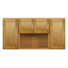 ABERDEEN Ready to Assemble 60 in. W x 30 in. H x 12 in. D Plywood Wall Cabinet in Caramel | Kunal Kitchens
