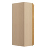 ABERDEEN Ready to Assemble 24 in. W x 42 in. H x 12 in. D Plywood Diagonal Corner Wall Cabinet in Caramel | Kunal Kitchens