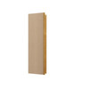 ABERDEEN Ready to Assemble 12 in. W x 36 in. H x 12 in. D Plywood Wall End Cabinet in Caramel | Kunal Kitchens