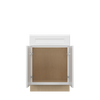 NORFOLK Assembled 24 in. W x 34.5 in. H x 21 in. D Plywood Vanity Cabinet in Painted White | Kunal Kitchens