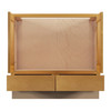 ABERDEEN Assembled 36 in. W x 34.5 in. H x 21 in. D Plywood Vanity Cabinet in Caramel | Kunal Kitchens