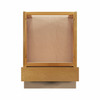 ABERDEEN Ready to Assemble 24 in. W x 34.5 in. H x 21 in. D Plywood Vanity Cabinet in Caramel | Kunal Kitchens