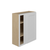 PEMBROKE Assembled 30 in. W x 36 in. H x 12 in. D Plywood Blind Wall Corner Cabinet in Painted White | Kunal Kitchens
