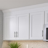 PEMBROKE Assembled 24 in. W x 84 in. H x 24 in. D Plywood Tall Cabinet w/(2) Roll-out Trays in Painted White | Kunal Kitchens