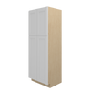 PEMBROKE Assembled 30 in. W x 84 in. H x 24 in. D Plywood Tall Cabinet in Painted White | Kunal Kitchens