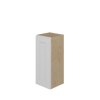 PEMBROKE Assembled 12 in. W x 30 in. H x 12 in. D Plywood Wall Cabinet in Painted White | Kunal Kitchens