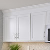 PEMBROKE Assembled 18 in. W x 36 in. H x 12 in. D Plywood Wall Cabinet in Painted White | Kunal Kitchens