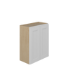 PEMBROKE Assembled 24 in. W x 30 in. H x 12 in. D Plywood Wall Cabinet in Painted White | Kunal Kitchens