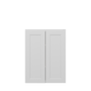 PEMBROKE Assembled 27 in. W x 36 in. H x 12 in. D Plywood Wall Cabinet in Painted White | Kunal Kitchens