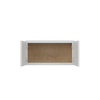 PEMBROKE Assembled 30 in. W x 15 in. H x 12 in. D Plywood Wall Cabinet in Painted White | Kunal Kitchens
