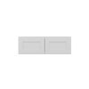PEMBROKE Assembled 36 in. W x 12 in. H x 24 in. D Plywood Wall Cabinet in Painted White | Kunal Kitchens