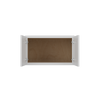 PEMBROKE Assembled 36 in. W x 18 in. H x 24 in. D Plywood Wall Cabinet in Painted White | Kunal Kitchens