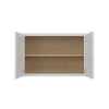 PEMBROKE Assembled 36 in. W x 24 in. H x 12 in. D Plywood Wall Cabinet in Painted White | Kunal Kitchens