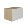 PEMBROKE Assembled 36 in. W x 24 in. H x 24 in. D Plywood Wall Cabinet in Painted White | Kunal Kitchens