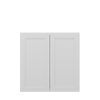 PEMBROKE Assembled 36 in. W x 36 in. H x 12 in. D Plywood Wall Cabinet in Painted White | Kunal Kitchens