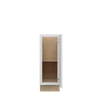 PEMBROKE Ready to Assemble 12 in. W x 34.5 in. H x 24 in. D Plywood Base Cabinet Full Height Door(s) in Painted White | Kunal Kitchens