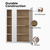 PEMBROKE Ready to Assemble 36 in. W x 36 in. H x 12 in. D Plywood Blind Wall Corner Cabinet in Painted White | Kunal Kitchens