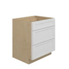 PEMBROKE Ready to Assemble 30 in. W x 34.5 in. H x 24 in. D Plywood Drawer Base Cabinet in Painted White