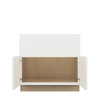 PEMBROKE Ready to Assemble 36 in. W x 34.5 in. H x 24 in. D Plywood Farm Sink Base Cabinet in Painted White