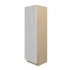 PEMBROKE Ready to Assemble 24 in. W x 84 in. H x 24 in. D Plywood Tall Cabinet w/(4) Roll-out Trays in Painted White