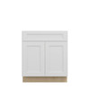 PEMBROKE Ready to Assemble 12 in. W x 34.5 in. H x 21 in. D Plywood Drawer Vanity Cabinet in Painted White
