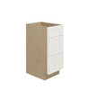 PEMBROKE Ready to Assemble 15 in. W x 34.5 in. H x 21 in. D Plywood Drawer Vanity Cabinet in Painted White