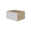PEMBROKE Ready to Assemble 30 in. W x 15 in. H x 24 in. D Plywood Wall Cabinet in Painted White