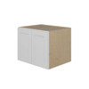 PEMBROKE Ready to Assemble 30 in. W x 24 in. H x 24 in. D Plywood Wall Cabinet in Painted White
