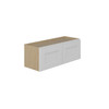 PEMBROKE Ready to Assemble 33 in. W x 12 in. H x 12 in. D Plywood Wall Cabinet in Painted White
