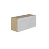 PEMBROKE Ready to Assemble 33 in. W x 15 in. H x 12 in. D Plywood Wall Cabinet in Painted White