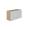 PEMBROKE Ready to Assemble 33 in. W x 18 in. H x 12 in. D Plywood Wall Cabinet in Painted White